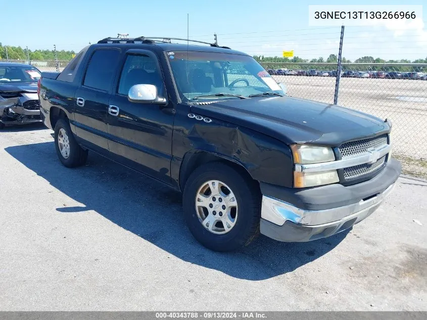 3GNEC13T13G266966 2003 Chevrolet Avalanche 1500