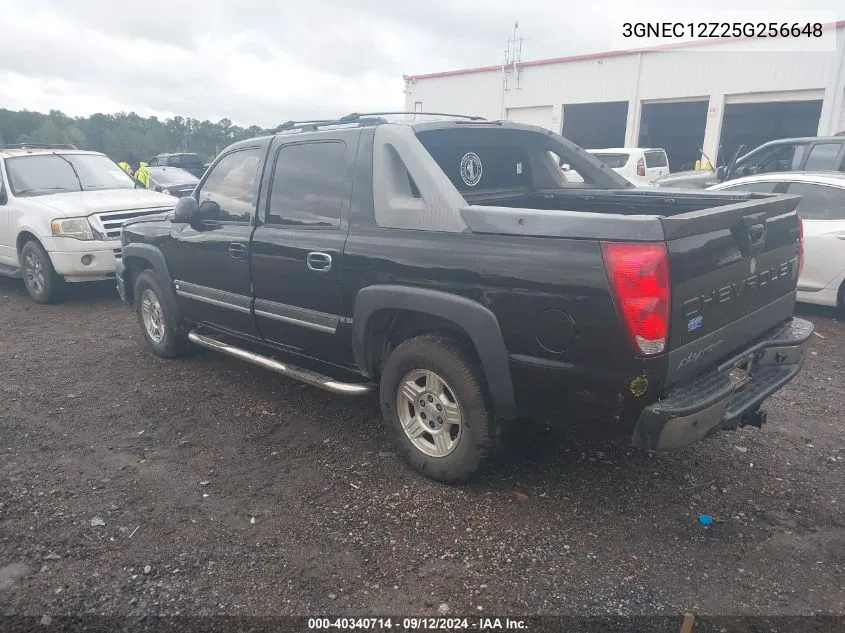 2005 Chevrolet Avalanche 1500 Z66 VIN: 3GNEC12Z25G256648 Lot: 40340714