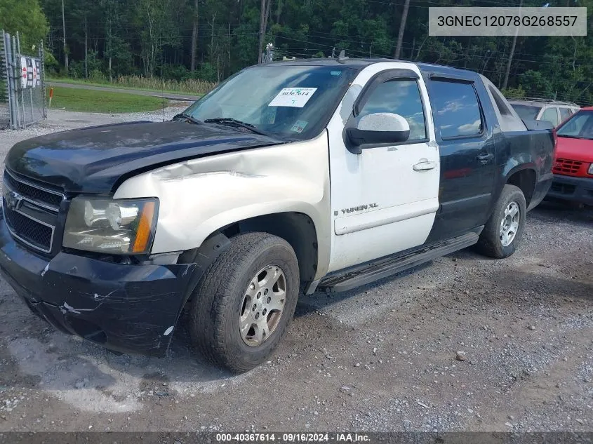 3GNEC12078G268557 2008 Chevrolet Avalanche 1500 Lt