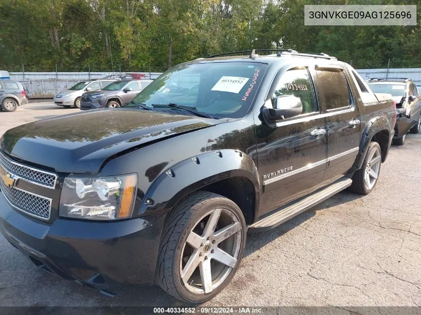 3GNVKGE09AG125696 2010 Chevrolet Avalanche 1500 Ltz