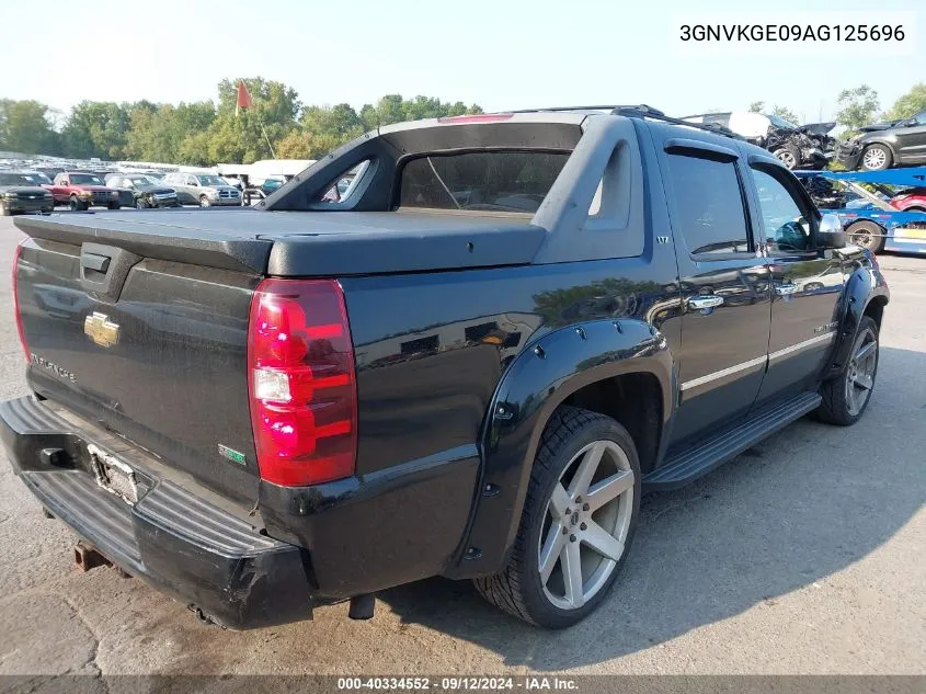 3GNVKGE09AG125696 2010 Chevrolet Avalanche 1500 Ltz