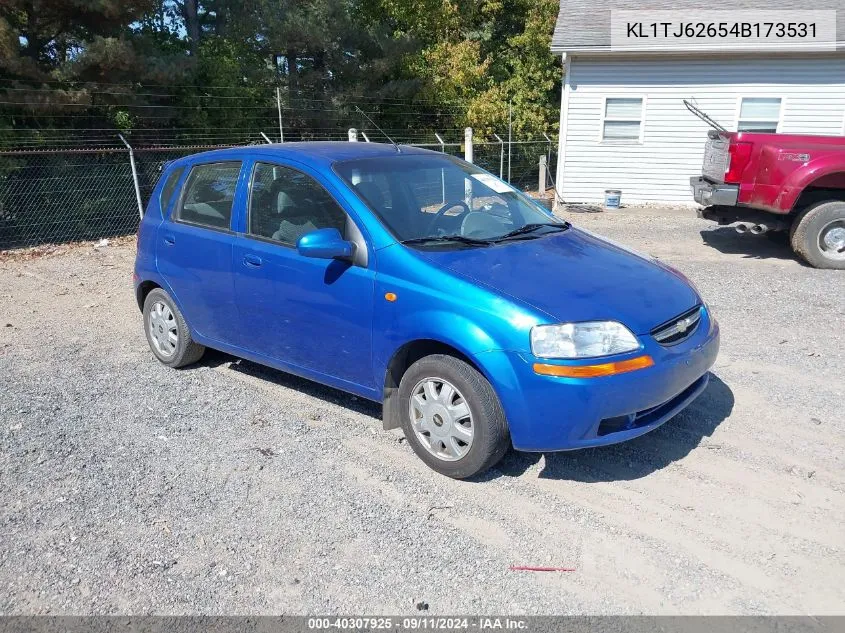 KL1TJ62654B173531 2004 Chevrolet Aveo Ls