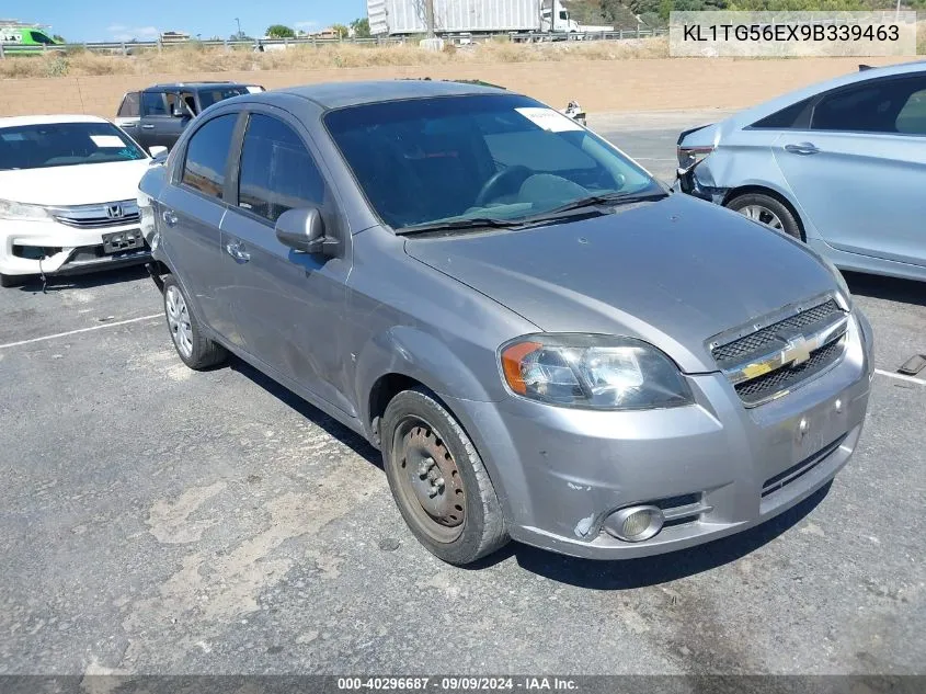 2009 Chevrolet Aveo Lt VIN: KL1TG56EX9B339463 Lot: 40296687