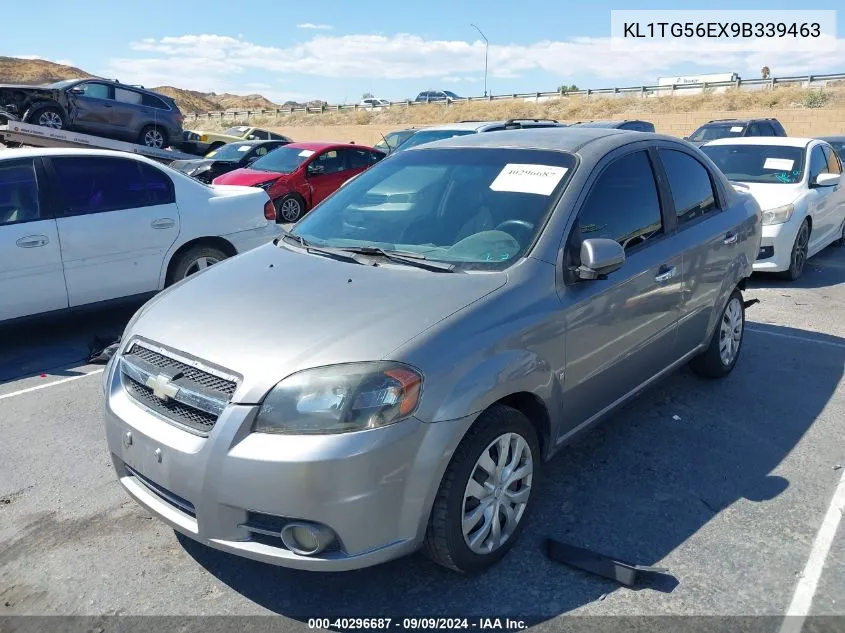 2009 Chevrolet Aveo Lt VIN: KL1TG56EX9B339463 Lot: 40296687