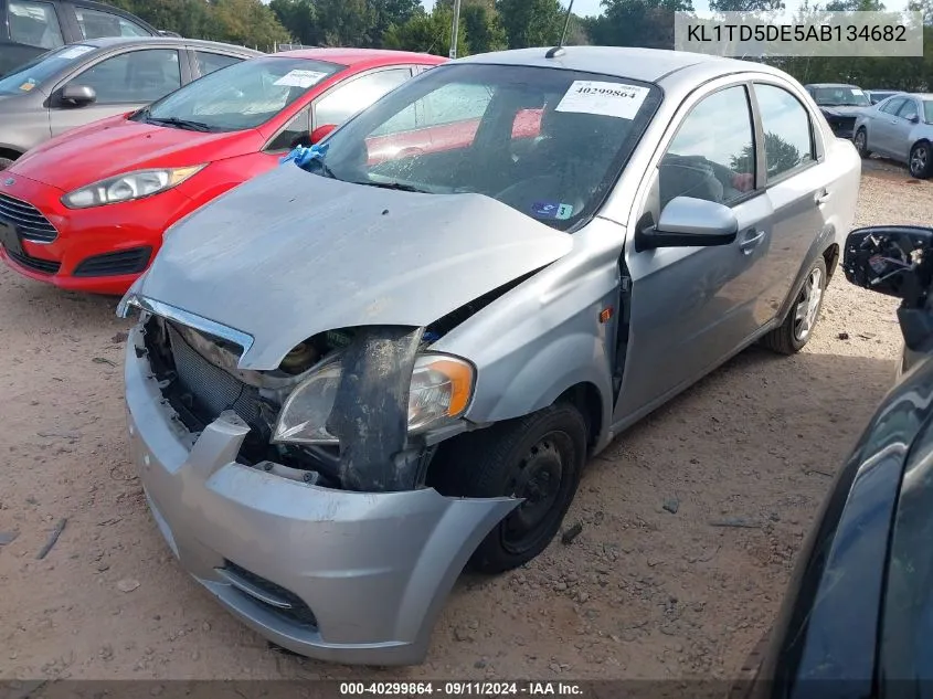 2010 Chevrolet Aveo Lt VIN: KL1TD5DE5AB134682 Lot: 40299864