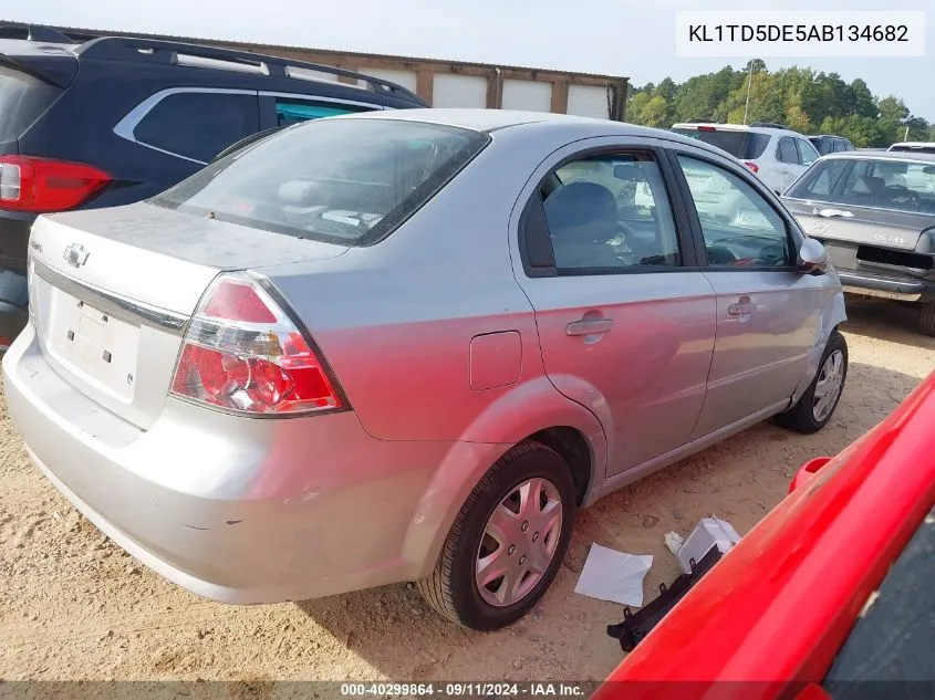 KL1TD5DE5AB134682 2010 Chevrolet Aveo Lt