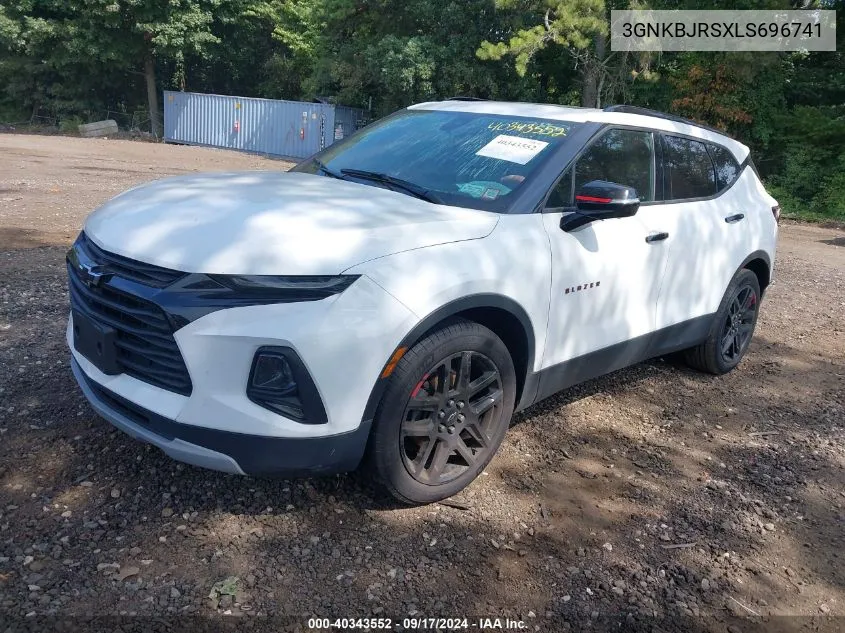 2020 Chevrolet Blazer Awd 3Lt VIN: 3GNKBJRSXLS696741 Lot: 40343552