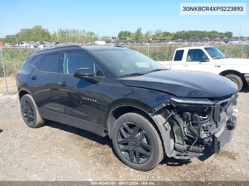 2023 Chevrolet Blazer Fwd 2Lt VIN: 3GNKBCR4XPS223893 Lot: 40345160