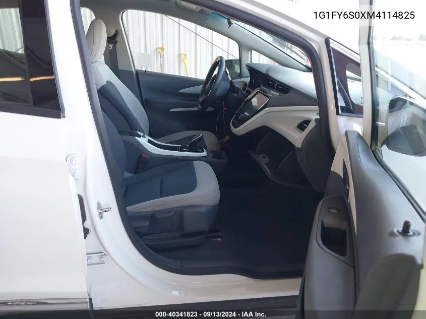 1G1FY6S0XM4114825 2021 Chevrolet Bolt Ev Fwd Lt