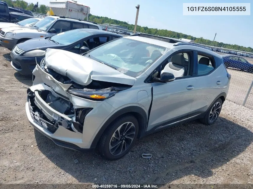 2022 Chevrolet Bolt Euv Premier VIN: 1G1FZ6S08N4105555 Lot: 40259716