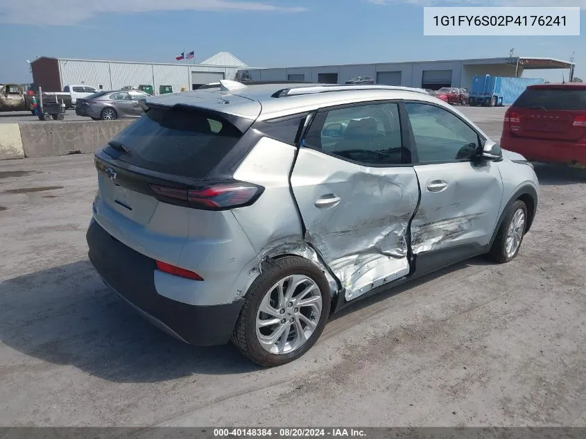 2023 Chevrolet Bolt Euv Lt VIN: 1G1FY6S02P4176241 Lot: 40148384