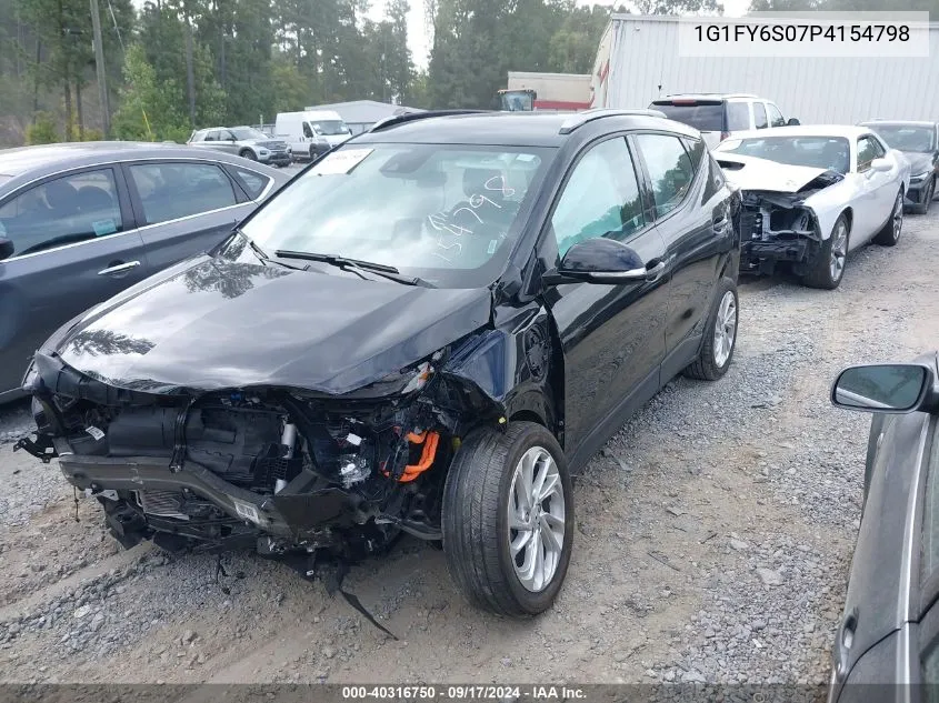 1G1FY6S07P4154798 2023 Chevrolet Bolt Euv Fwd Lt