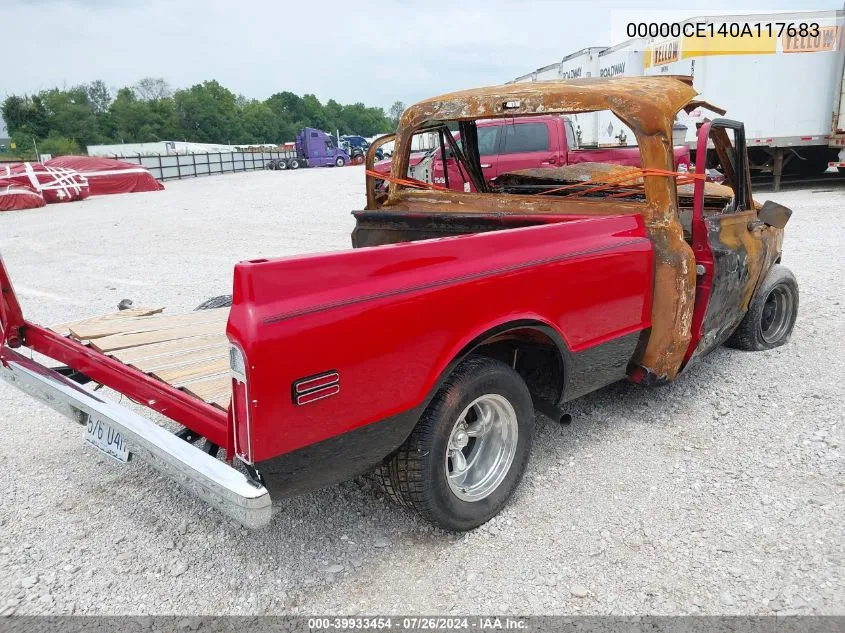 00000CE140A117683 1970 Chevrolet C10