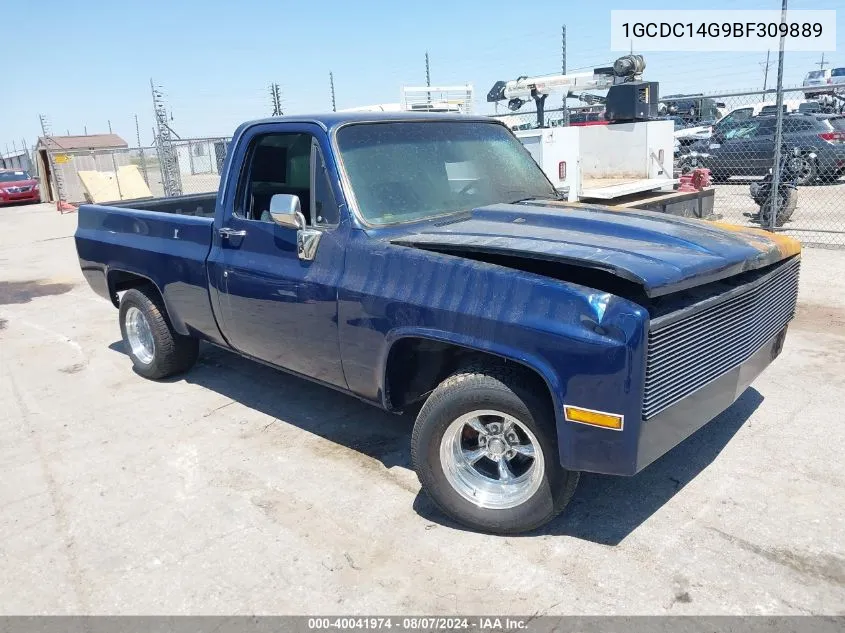 1981 Chevrolet C10 VIN: 1GCDC14G9BF309889 Lot: 40041974