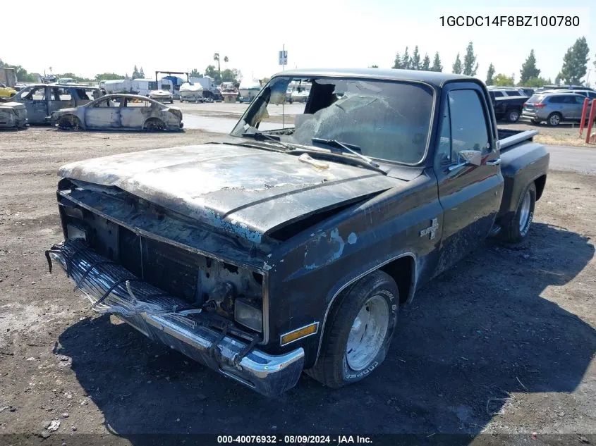 1GCDC14F8BZ100780 1981 Chevrolet C10