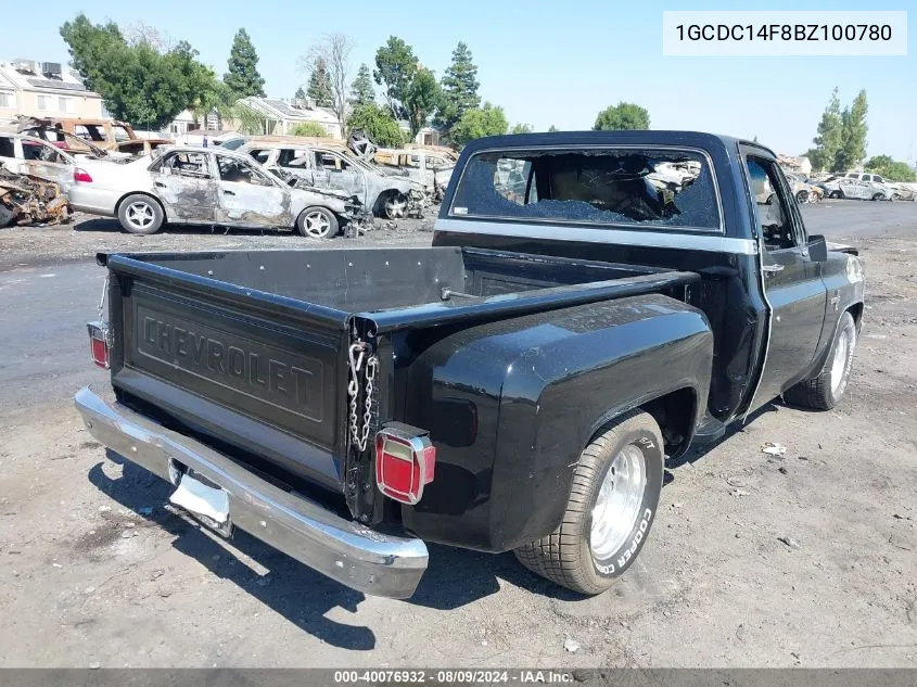 1GCDC14F8BZ100780 1981 Chevrolet C10