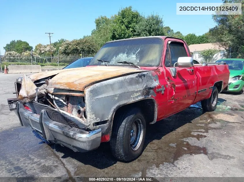 1983 Chevrolet C10 VIN: 2GCDC14H9D1125409 Lot: 40293210