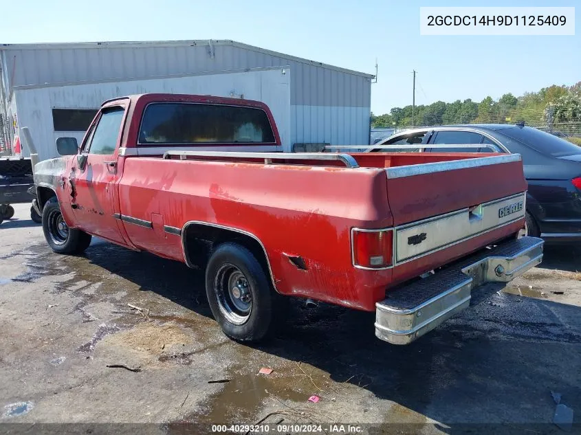 1983 Chevrolet C10 VIN: 2GCDC14H9D1125409 Lot: 40293210