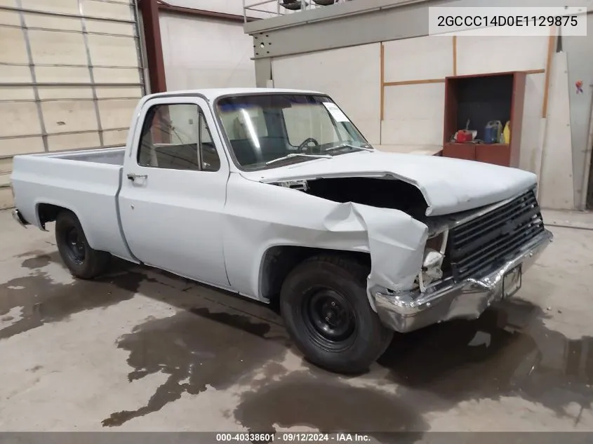 2GCCC14D0E1129875 1984 Chevrolet C10