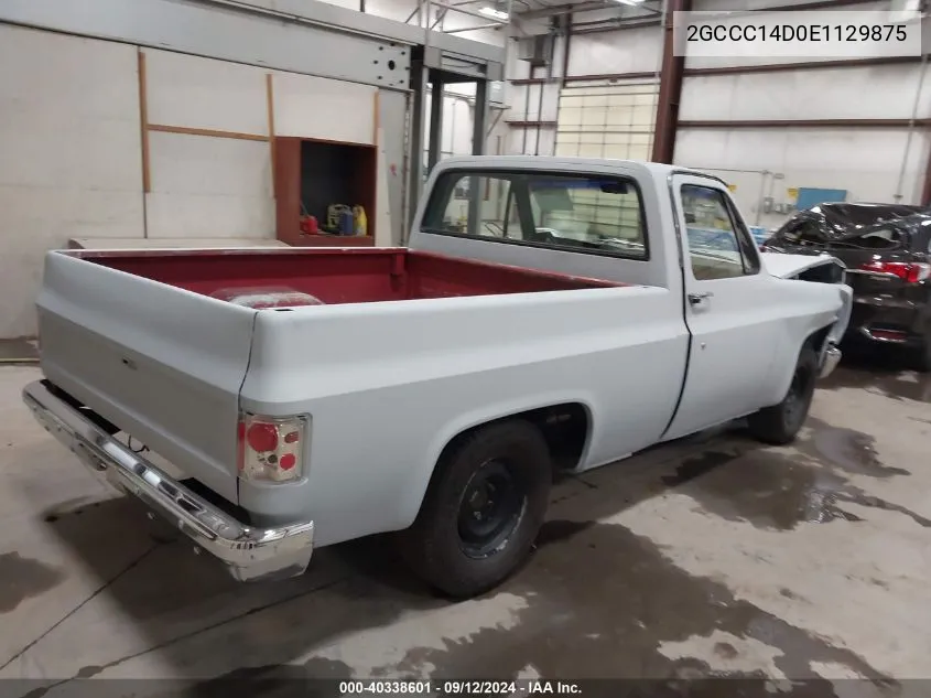 2GCCC14D0E1129875 1984 Chevrolet C10