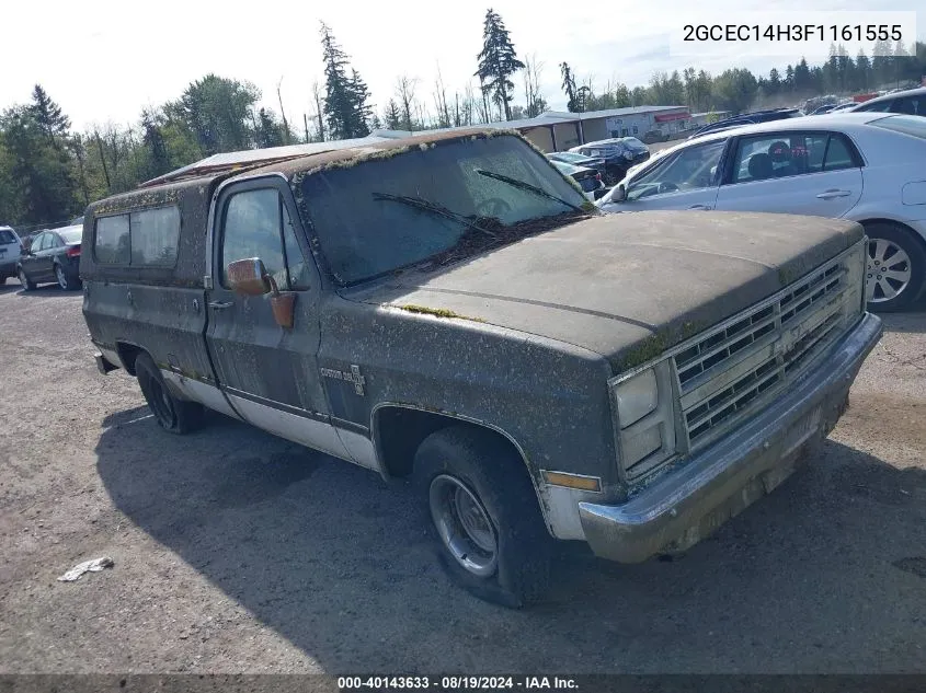 2GCEC14H3F1161555 1985 Chevrolet C10