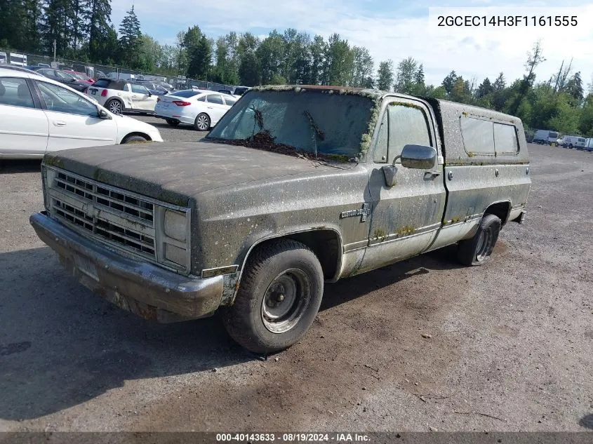 1985 Chevrolet C10 VIN: 2GCEC14H3F1161555 Lot: 40143633