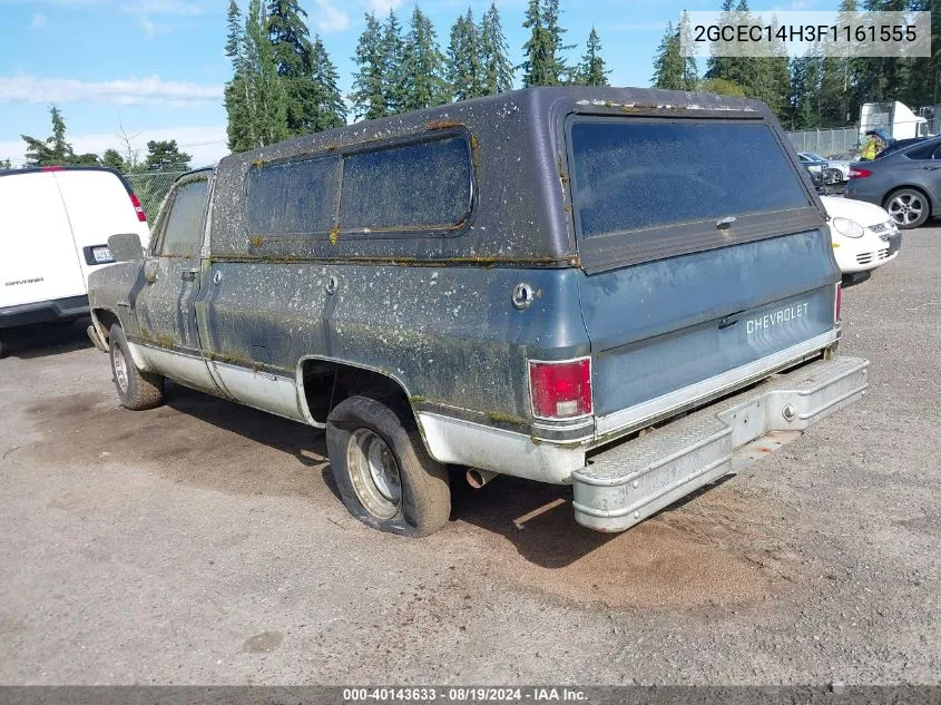 1985 Chevrolet C10 VIN: 2GCEC14H3F1161555 Lot: 40143633