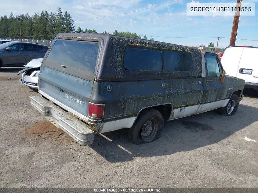 1985 Chevrolet C10 VIN: 2GCEC14H3F1161555 Lot: 40143633