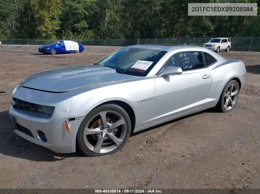 2G1FC1EDXB9208584 2011 Chevrolet Camaro 2Lt