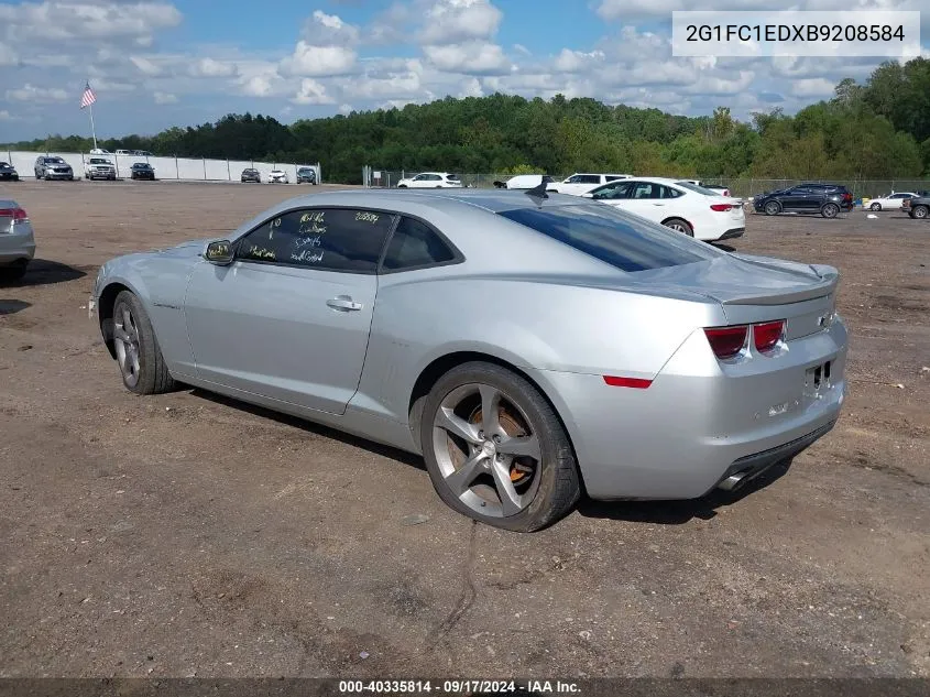 2011 Chevrolet Camaro 2Lt VIN: 2G1FC1EDXB9208584 Lot: 40335814