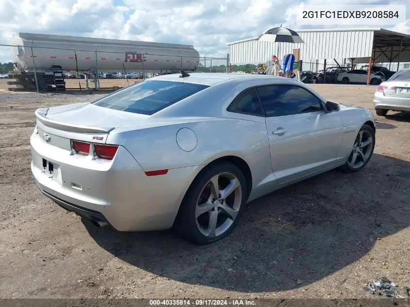 2G1FC1EDXB9208584 2011 Chevrolet Camaro 2Lt