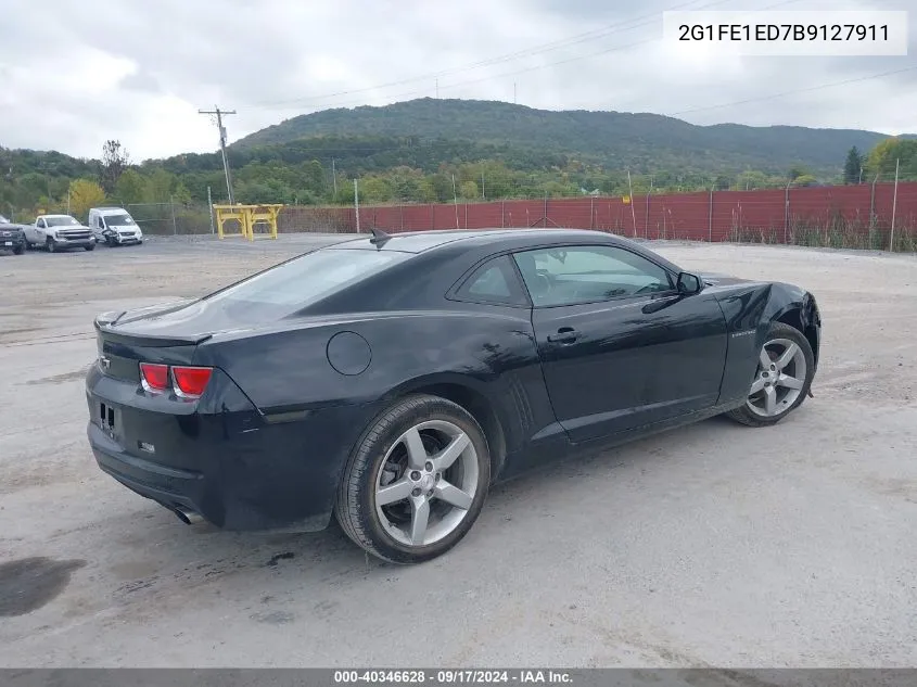 2011 Chevrolet Camaro 1Ls VIN: 2G1FE1ED7B9127911 Lot: 40346628