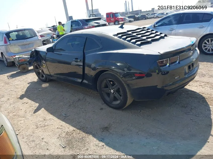 2G1FB1E31C9206069 2012 Chevrolet Camaro 1Lt