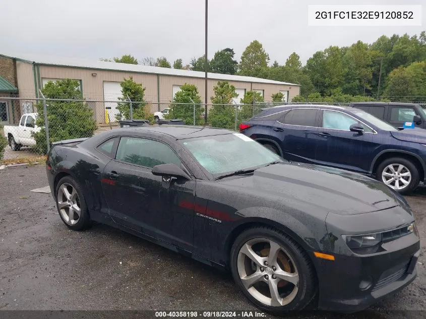 2014 Chevrolet Camaro 2Lt VIN: 2G1FC1E32E9120852 Lot: 40358198