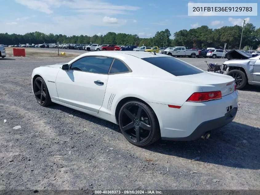 2014 Chevrolet Camaro 1Lt VIN: 2G1FB1E36E9129783 Lot: 40369373