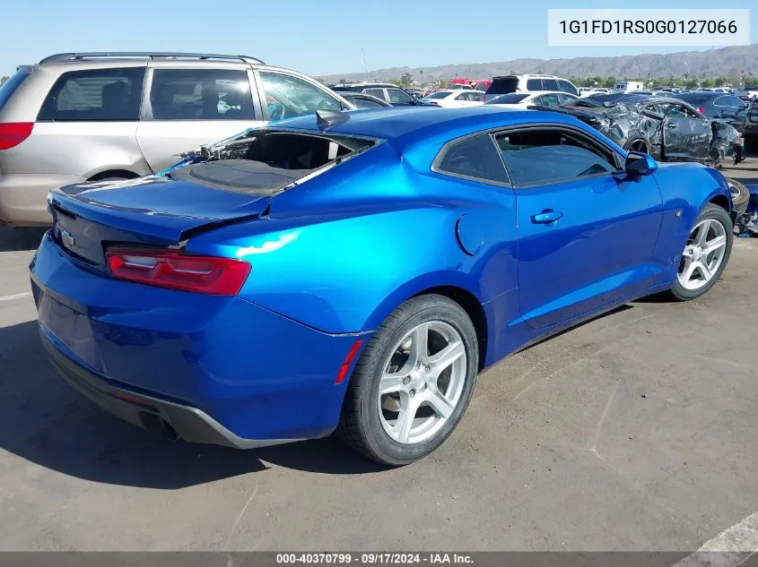 1G1FD1RS0G0127066 2016 Chevrolet Camaro 2Lt