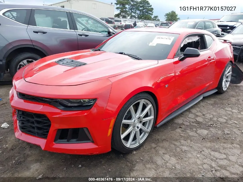 1G1FH1R77K0157027 2019 Chevrolet Camaro 2Ss