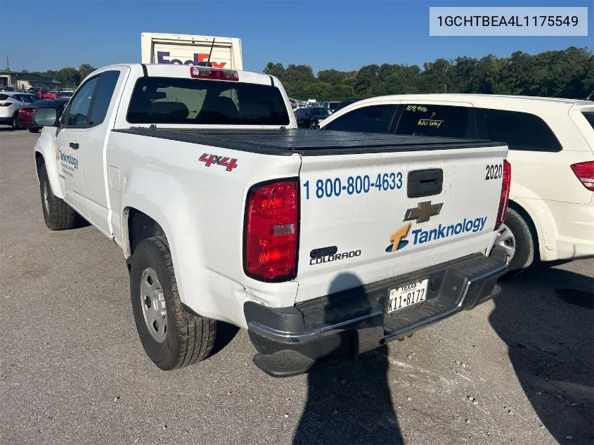 2020 Chevrolet Colorado VIN: 1GCHTBEA4L1175549 Lot: 40363917