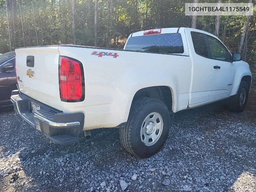 2020 Chevrolet Colorado VIN: 1GCHTBEA4L1175549 Lot: 40363917