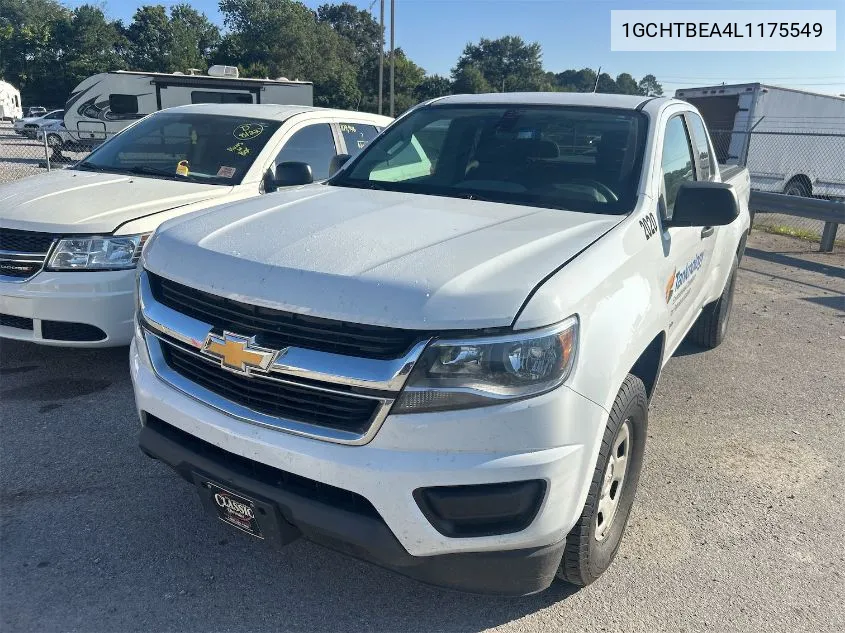 2020 Chevrolet Colorado VIN: 1GCHTBEA4L1175549 Lot: 40363917