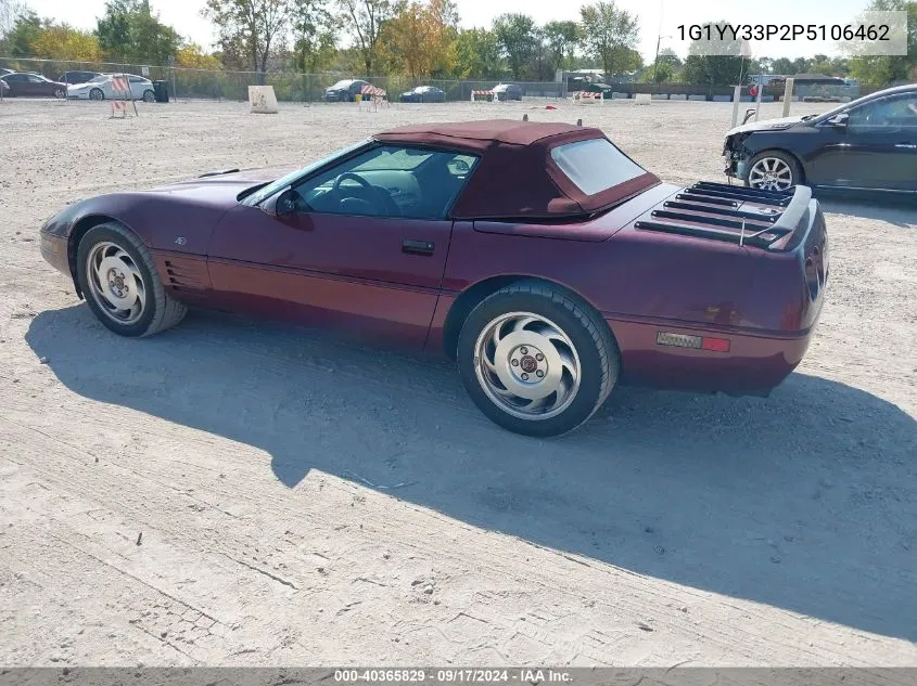 1993 Chevrolet Corvette VIN: 1G1YY33P2P5106462 Lot: 40365829