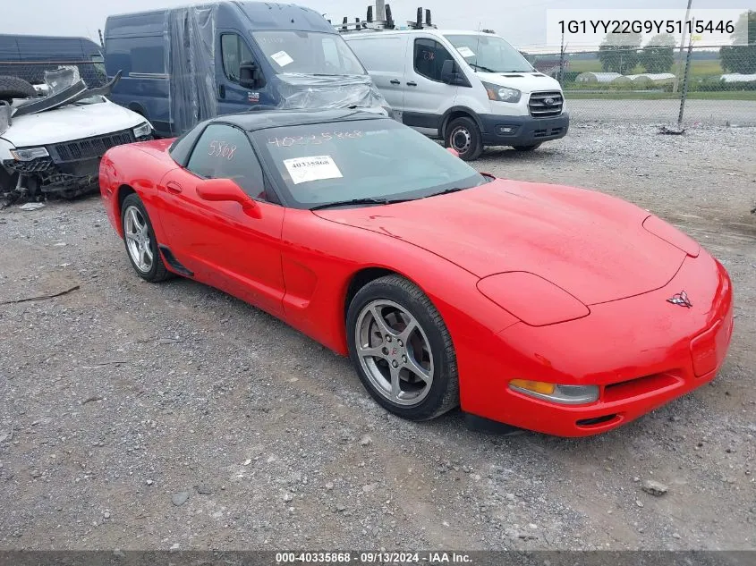 1G1YY22G9Y5115446 2000 Chevrolet Corvette