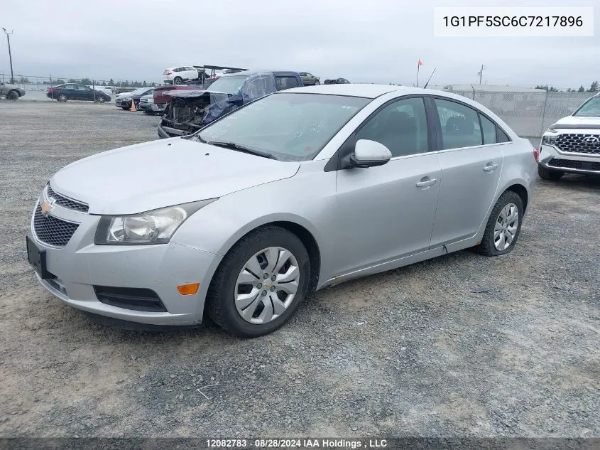 2012 Chevrolet Cruze VIN: 1G1PF5SC6C7217896 Lot: 12082783