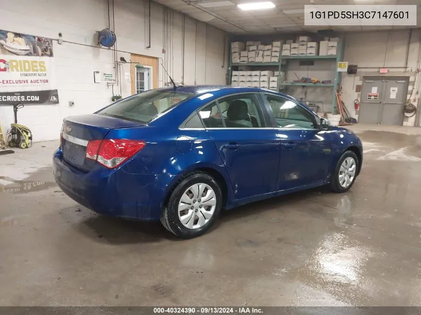 1G1PD5SH3C7147601 2012 Chevrolet Cruze Ls