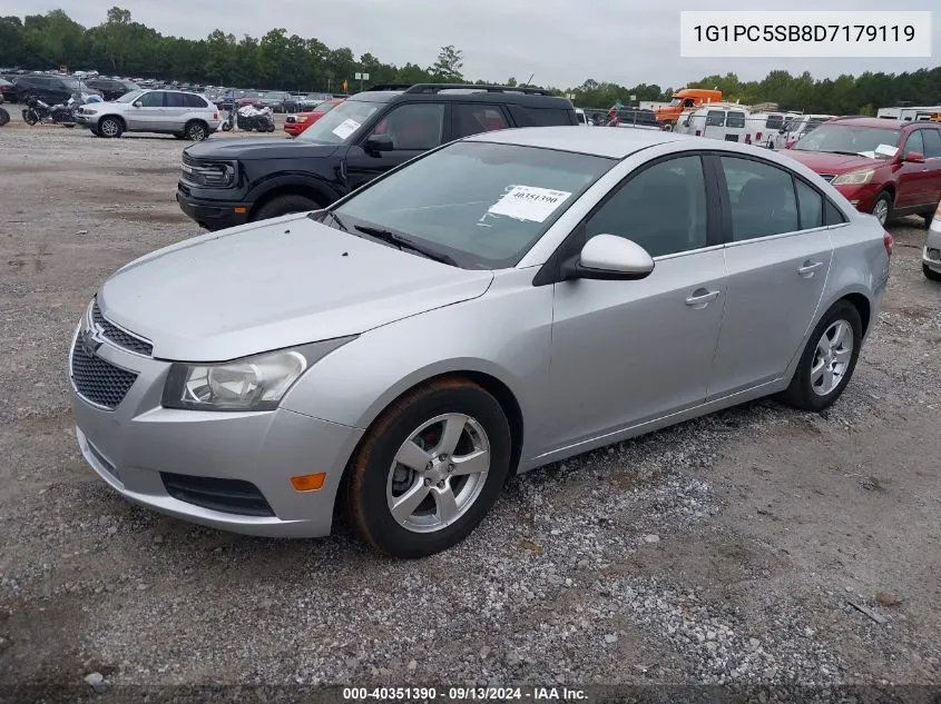 1G1PC5SB8D7179119 2013 Chevrolet Cruze 1Lt Auto