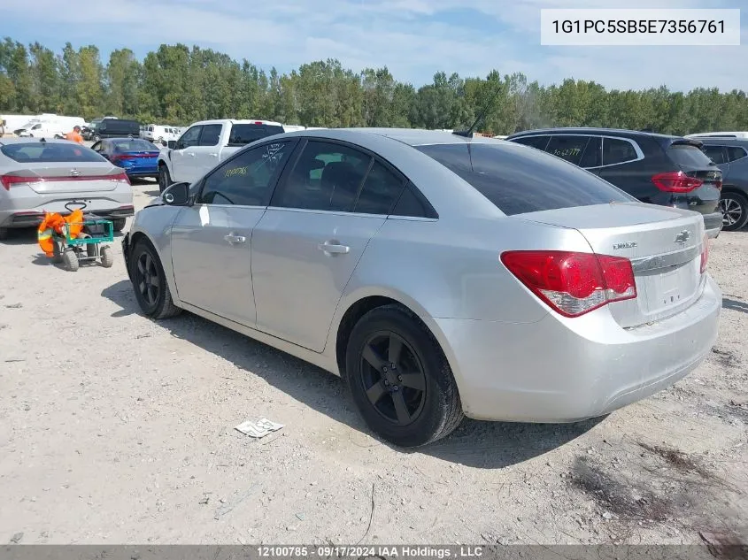 2014 Chevrolet Cruze VIN: 1G1PC5SB5E7356761 Lot: 12100785