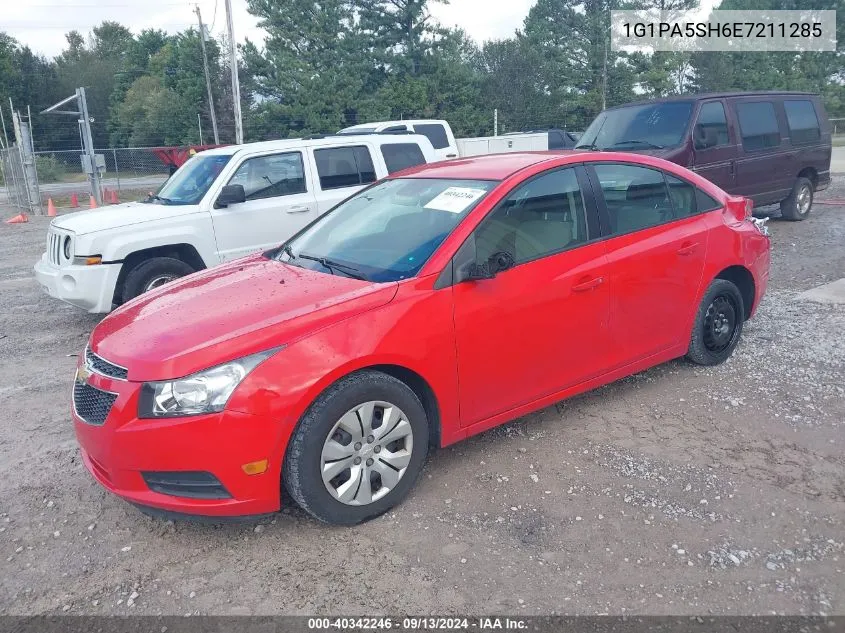 2014 Chevrolet Cruze Ls Auto VIN: 1G1PA5SH6E7211285 Lot: 40342246