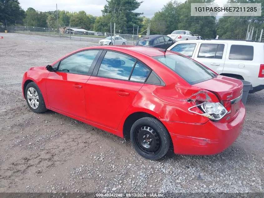 2014 Chevrolet Cruze Ls Auto VIN: 1G1PA5SH6E7211285 Lot: 40342246