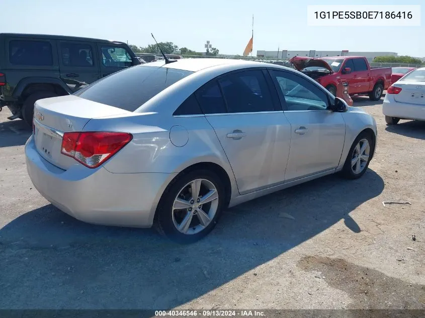 2014 Chevrolet Cruze 2Lt Auto VIN: 1G1PE5SB0E7186416 Lot: 40346546