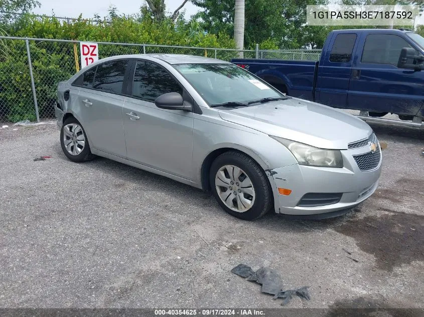 1G1PA5SH3E7187592 2014 Chevrolet Cruze Ls Auto